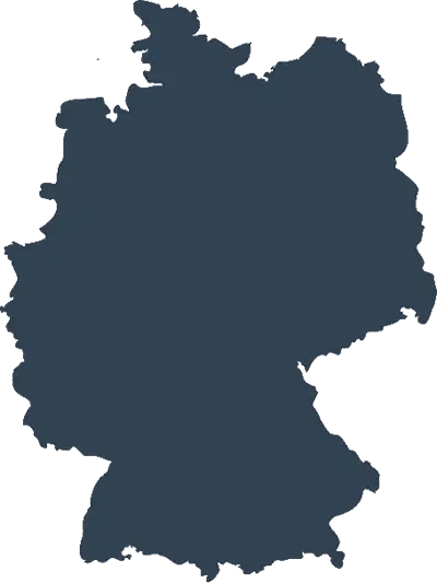 Deutschlandkarte – Abholgebiet Autoankauf Werdau